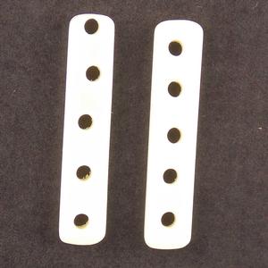 B103 Thick 5 Hole White Spacer