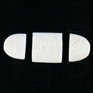 B120-1 Sun Center Piece w/ Ends 4 hole spacer