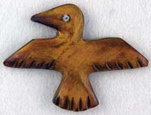 B257 Antique Bone Thunderbird