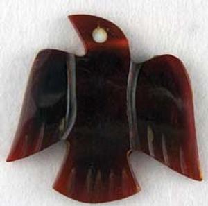 B262 Amber Horn Eagle