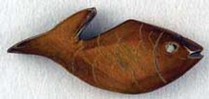 B273 Antique Bone Fish