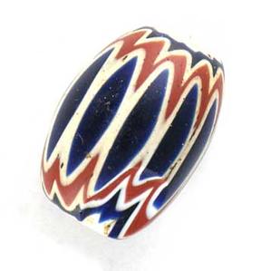 C6-11 6 Layer Blue Chevrons (chipped)