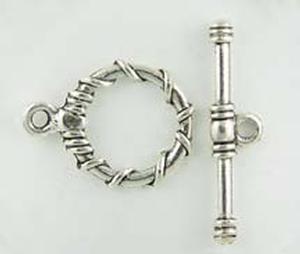 C74S Ring with Rope Design Toggle