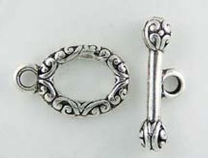 C75S Oval Decorated Toggle