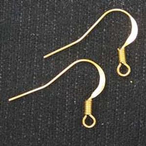E4X Gold Plated Earhooks