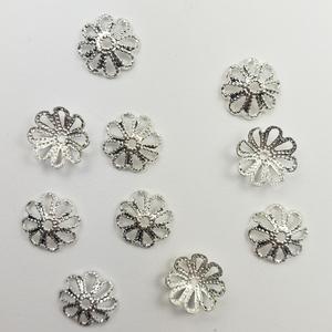 F9S 8mm Silver Bead Cap