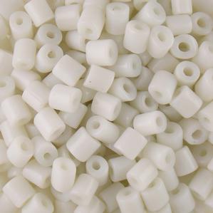 G016-005 New Style Tile Beads - White Opaque