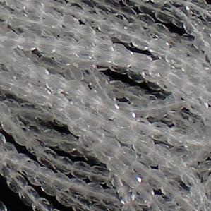 G103-108 3mm Faceted Crystal Transparent