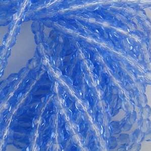 G103-163 3mm Faceted Light Sapphire Transparent