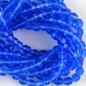 G107-165 6mm Faceted Sapphire Transparent