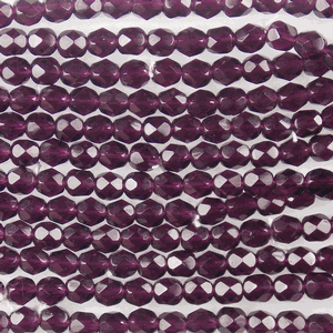 G107-188 6MM  Dark Amethyst