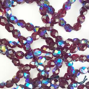 G108-314 6mm Faceted Garnet AB