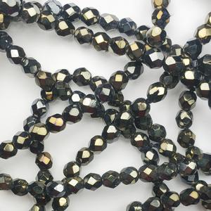 G108X-397 6mm Faceted Brown Opaque Iris