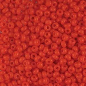 G11-023 8/0 Seed - Dark Orange Opaque