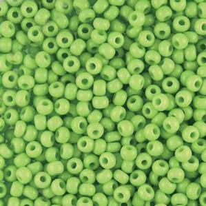 G11-043 8/0 Seed - Light Green Opaque