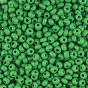 G11-045 8/0 Seed - Green Opaque
