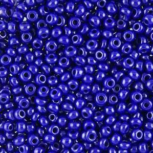 G11-068 8/0 Seed - Navy Blue Opaque
