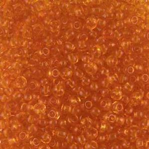 G11-125 8/0 Seed - Orange Transparent
