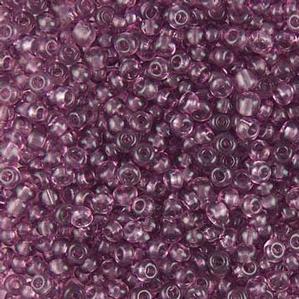 G11-185 8/0 Seed - Amethyst Transparent