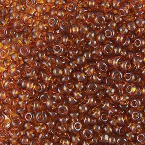 G11-195 8/0 Seed - Brown Transparent