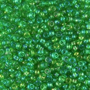 G11-345 8/0 Seed - Light Green Iris