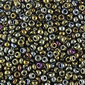 G11-397 8/0 Seed - Dark Brown Iris