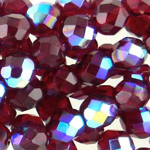 G110-314 8mm Faceted Garnet AB