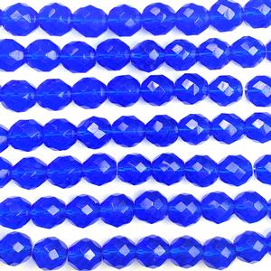 G111-165 10mm Faceted Cobalt