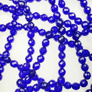 G111-168 10mm Faceted Cobalt