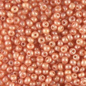 G11X-825 8/0 Seed - Orange Supra Pearl
