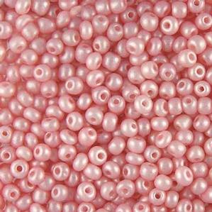 G11X-872 8/0 Seed - Light Pink Supra Pearl
