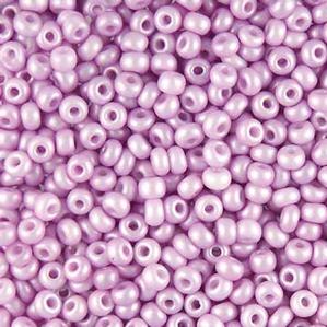 G11X-882 8/0 Seed - Light Lavender Supra Pearl
