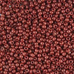 G12-012 10/0 Seed Bead - Maroon Opaque