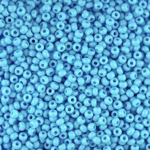 G12-063 10/0 Seed Bead - Light Blue Opaque