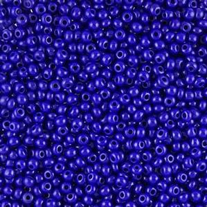 G12-068 10/0 Seed Bead - Navy Blue Opaque