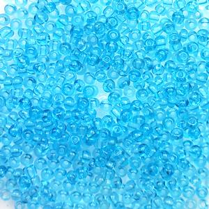 G12-155 10/0 Seed Bead - Green Aqua Trans