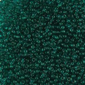 G12-158 10/0 Seed Bead - Teal Transparent
