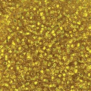 G12-235 10/0 Seed Bead - Yellow Silverlined