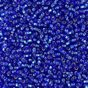 G12-264 10/0 Seed Bead - Light Blue Silverlined
