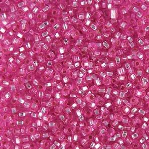 G12-273 10/0 Seed Bead - Light Pink Silverlined