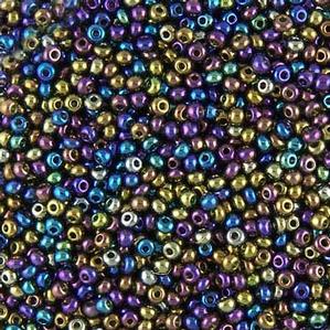 G12-301 10/0 Seed Bead - Black Iris