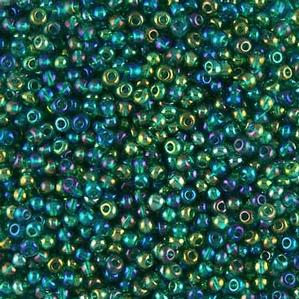 G12-358 10/0 Seed Bead - Teal Iris