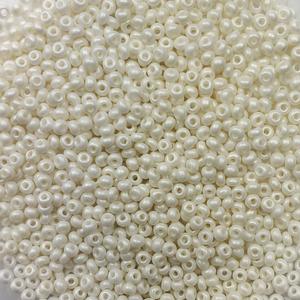 G12x-804  10/0 Seed Bead - Ivory Supra Pearl
