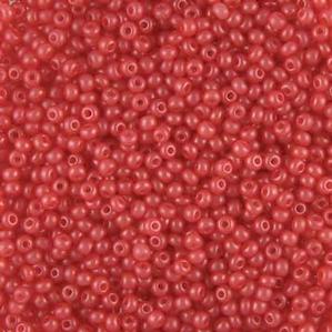 G12X-815 10/0 Seed Bead - Red Supra Pearl