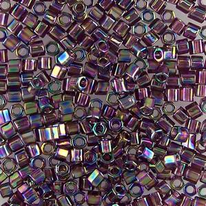 G13-388 8/0 Hex Cut - Amethyst Iris