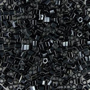 G13-402 8/0 Hex Cut - Gunmetal