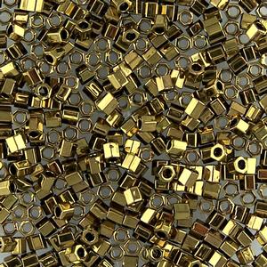 G13-495 8/0 Hex Cut - Bronze Metallic