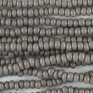 G14-003 Pony Bead - Gray Opaque