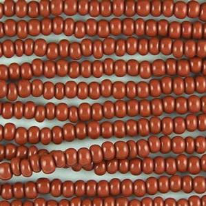 G14-093 Pony Bead - Light Brown Opaque