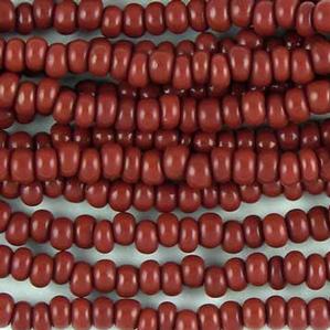 G14-095 Pony Bead - Brown Opaque